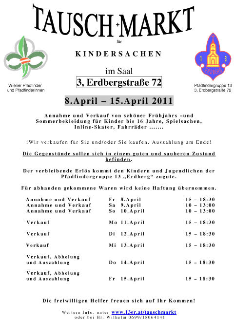 20110408 Tauschmarkt für Kindersachen