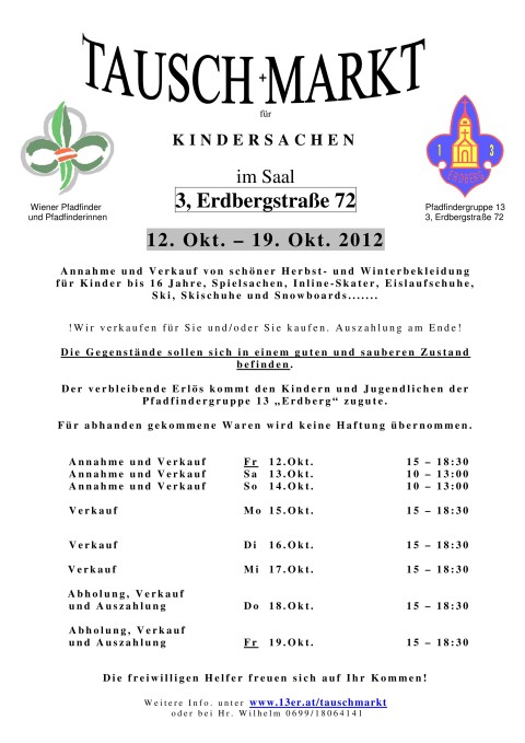 20121012 Tauschmarkt für Kindersachen