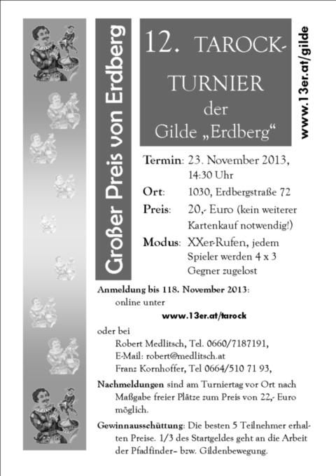 Tarockturnier 2013/11