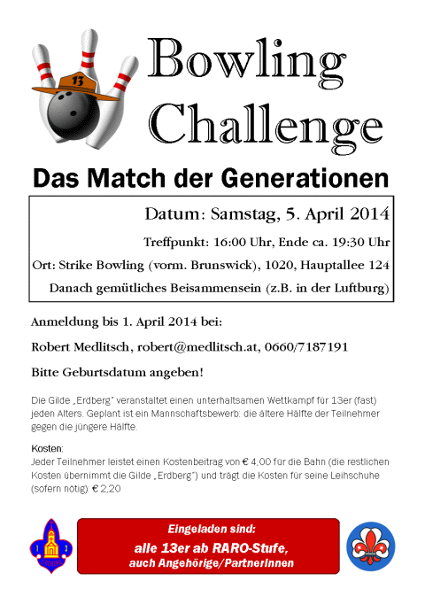 Bowling-Challenge 2014