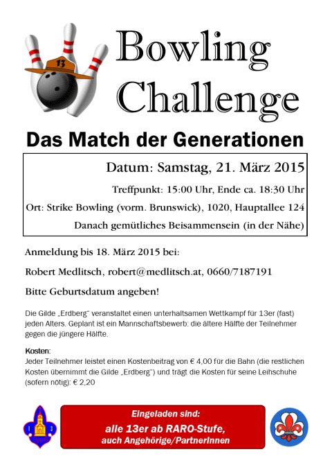 Gilde-Bowling 2015
