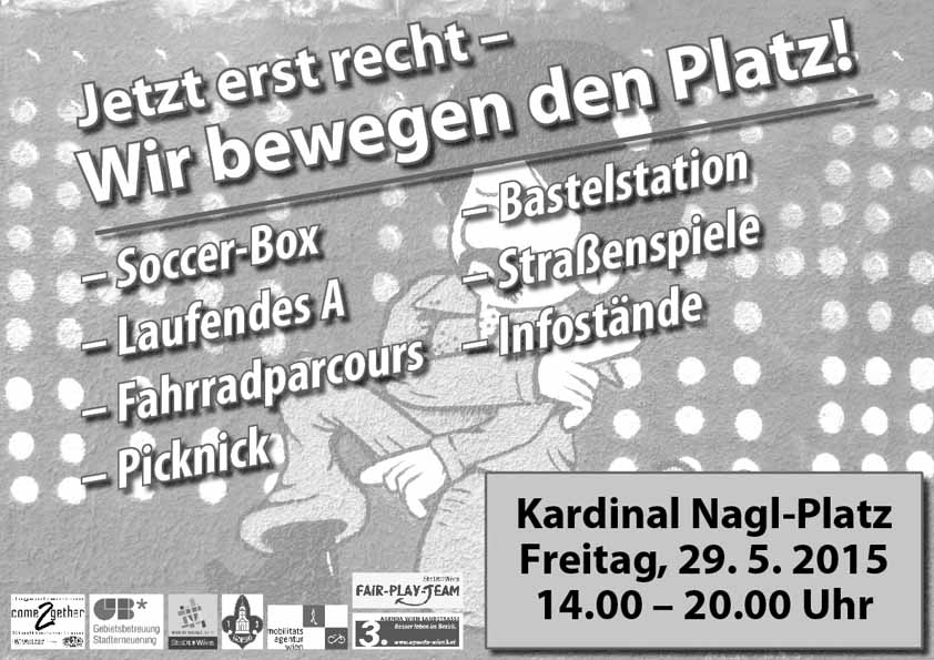 Wir bewegen den Platz