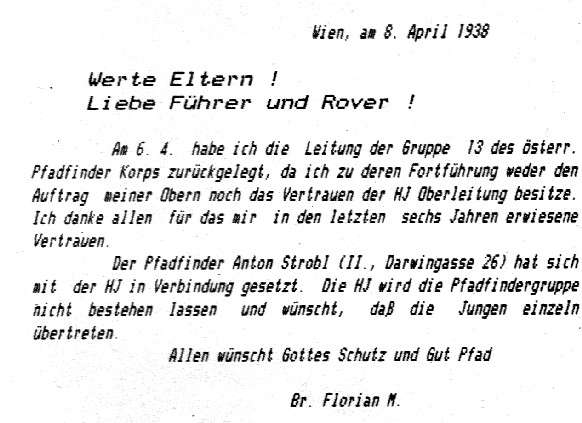 1938 Abschrift
